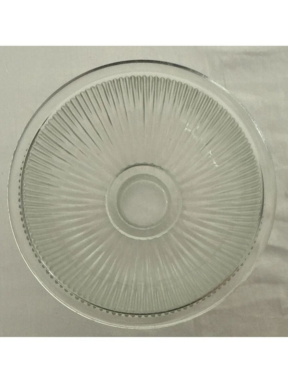 Vintage Holophane Glass Dome Light Shades 3.75